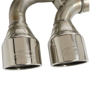 Ford Focus ST Performance Exhaust - Ford Racing - Cat Back, Sport, 304 Stainless, Polished Dual Tips - `13-`15